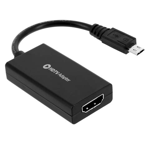 Câble adaptateur MHL Micro USB mâle vers HDMI Femelle Français