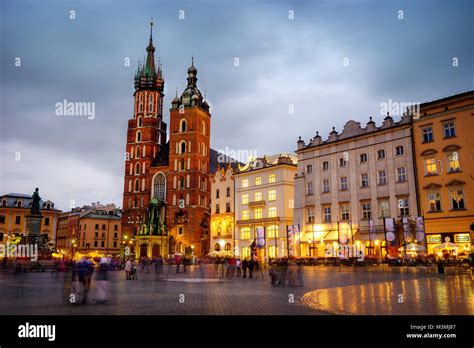 Krakow Old Town taken in 2015 Stock Photo - Alamy