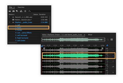 Working With Multichannel Audio Editing Workflows Adobe Audition