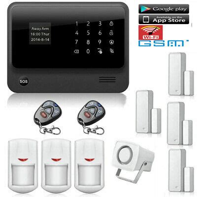 G90B WiFi GSM GPRS Wireless Home Security Fire Inturder Alarm System