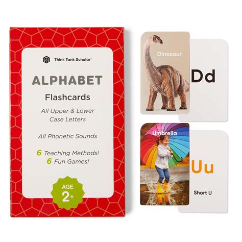 Buy Think Tank Scholar Alphabet Flash Cards Abc For Years