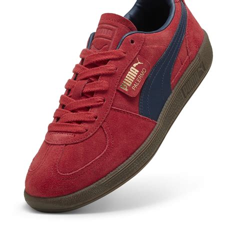 Ripley Zapatillas Hombre Puma Urbanas Rojo Palermo Cuero