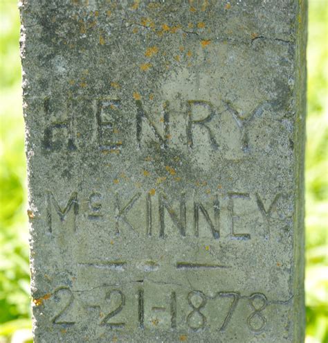 Henry Mckinney Find A Grave Memorial