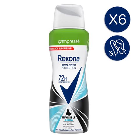 D Odorants Rexona Anti Transpirant Spray Compress H Invisible Aqua