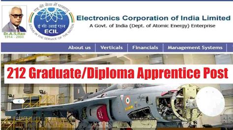 ECIL Recruitment 2022 Notification Out For 212 Graduate Diploma