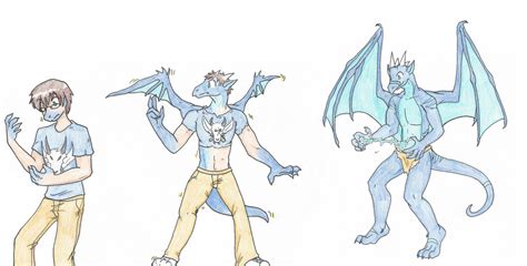 Dragon transformation~ by RaiinbowRaven on DeviantArt