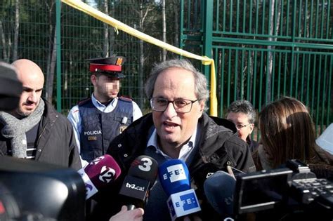 Quim Torra Entreg A Pedro S Nchez Una Propuesta De Puntos Que