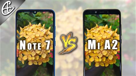 Redmi Note 7 China Redmi Note 7s Vs Mi A2 Camera Comparison New