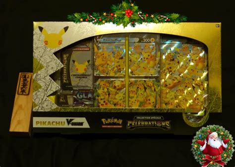 COFFRET PIKACHU V UNION Célébrations 25 ans Pokémon FR Neuf EUR 120 00