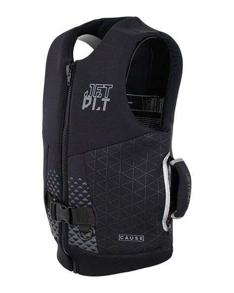 Jetpilot Cause F E Mens Neo Life Jacket Black L50s Ja22218 Jetpilot