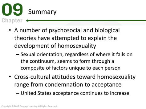 Sexual Orientations Copyright © 2017 Cengage Learning All Rights