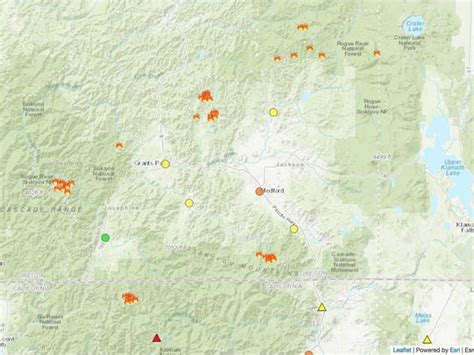 S Oregon Wildfires Bring Evacuations As Statewide Emergency Declared