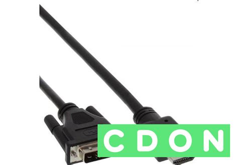InLine HDMI - DVI-kaapeli 0,5 m | CDON