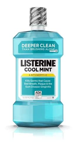 Enjuague Bucal Antis Ptico Listerine Cool Mint Litros Env O Gratis