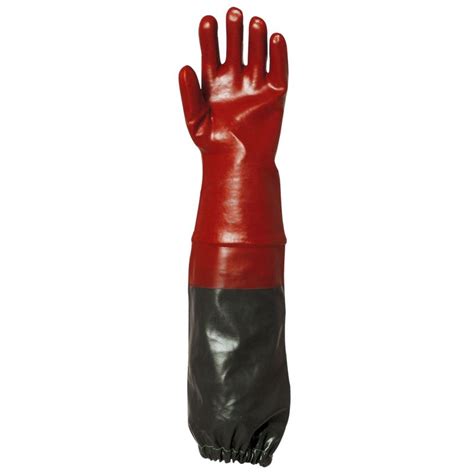 Gants Pvc Rouge Enduit Cm Actifresh Coverguard