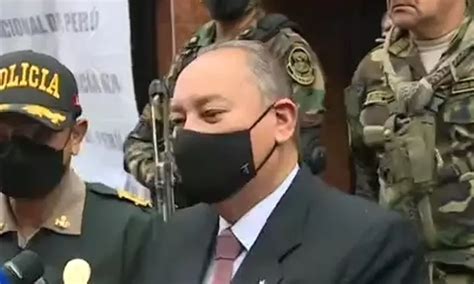 Viceministro De Orden Interno Cambios En Altos Mandos De La Pnp No