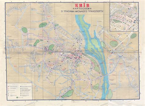 Карты Киева. С начала основания и до наших дней | Київ від минулого до ...