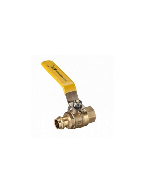 15mm 1 2 Female X Copper Press Crimp Lever Ball Valve Gas Approved