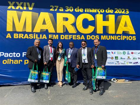 Vereadores De Bidos Participam Da Xxiv Marcha A Bras Lia Em Defesa Dos