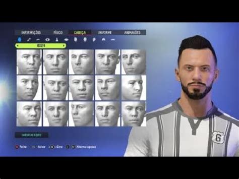 NENÊ FACE TUTORIAL FIFA 22 VASCO PROCLUBS VIRTUAL PRO LOOK