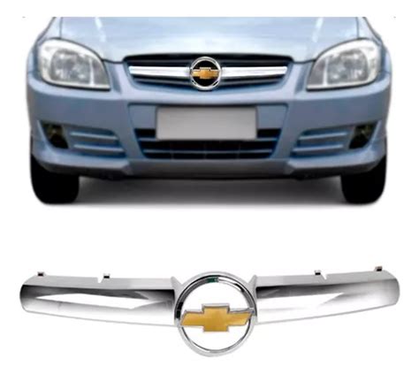 Emblema Grade Chevrolet Dourado Celta