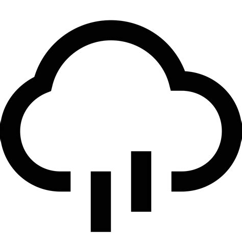 Rain Cloud Icon #276982 - Free Icons Library