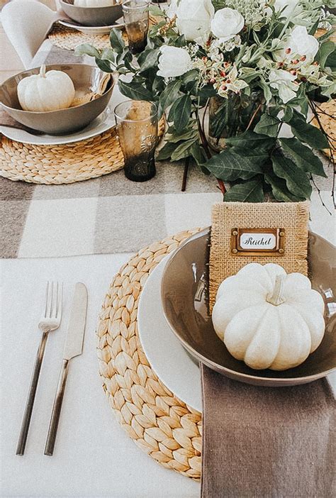 Thanksgiving Table Inspiration - Just Met Jess