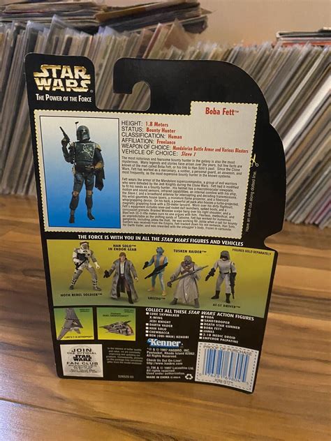 Kenner Star Wars Power Of The Force Boba Fett Action Figure