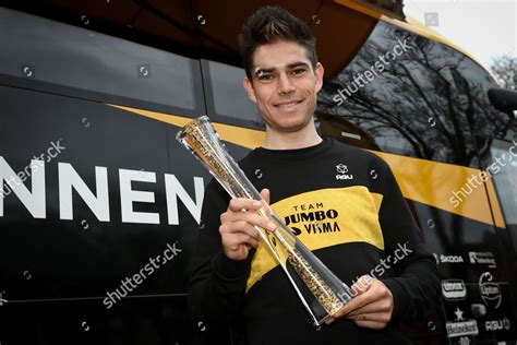 Belgian Wout Van Aert Poses Photographer Foto De Stock De Contenido