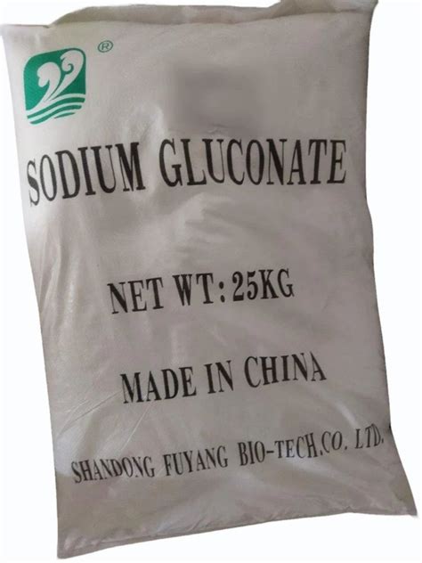 Sodium Gluconate Construction Chemical Technical Grade 99 9 At 54