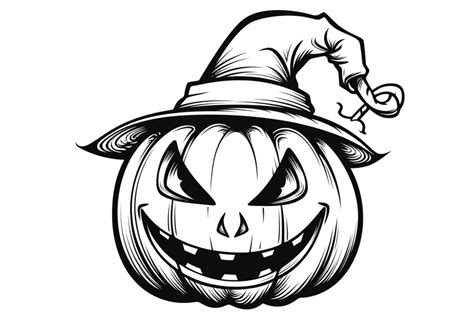 Unleash Your Inner Artist With Spine Tingling Scary Pumpkin Coloring Pages Oh La De