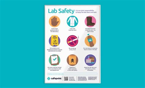 A Guide To Lab Safety Free Poster Safepoint Lone Worker Apps And