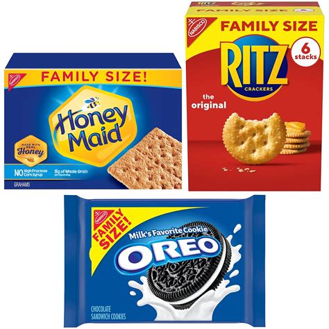 Amazon OREO Cookies RITZ Crackers Honey Maid Graham Crackers