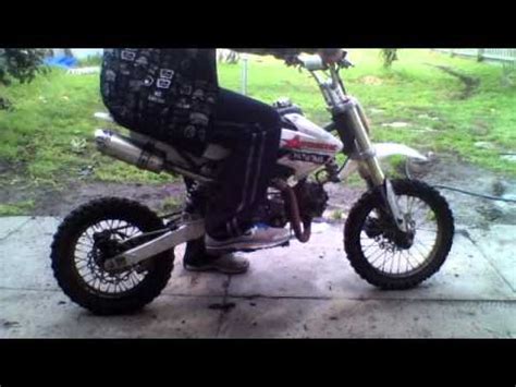 Atomik Nitrous 150 Pit Bike Mini Bike Start Up YouTube