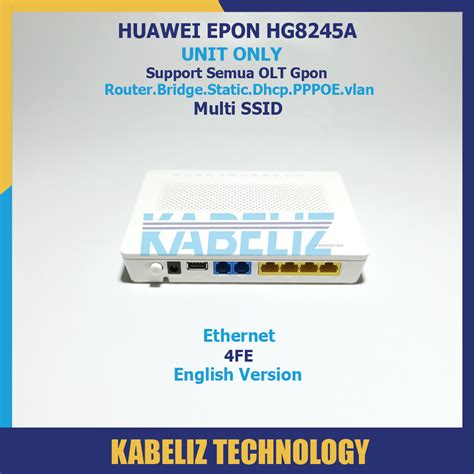 Jual ONU XPON GPON EPON HUAWEI NON WIFI MODEM ONT ROUTER ACCESS POINT