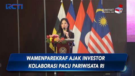 Wamenparekraf Angela Tanoesoedibjo Ajak Investor Kolaborasi Pacu