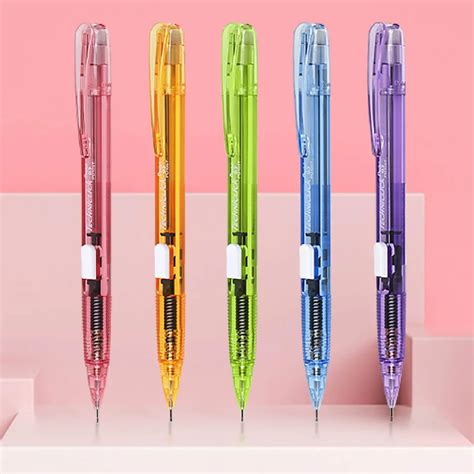 For Pentel Sta Pd105c Techniclick Side Press Jelly Color Transparent