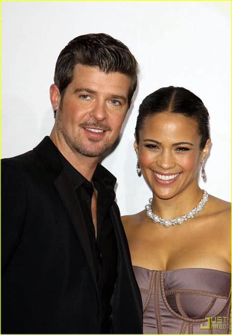 Robin Thicke and Paula Patton Are Precious: Photo 2328262 | Paula ...