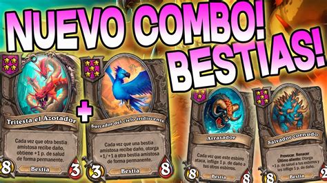 Nuevo Combo Bestias Hearthstone Campos De Batalla Battlegrounds En