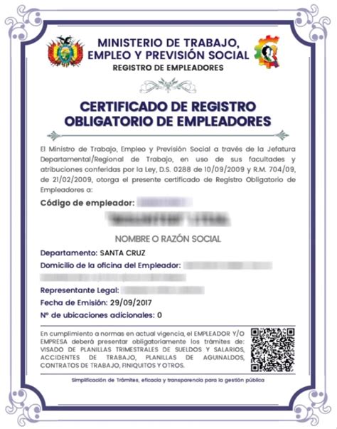 Ministerio De Trabajo Requisitos Para Inscripcion De Una Empresa