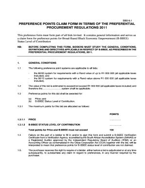 Fillable Online Sanparks Scm Bid Documents Sbd Sanparks Fax Email