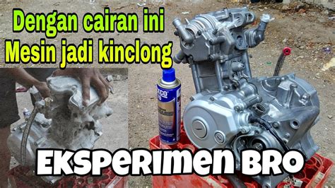 Cara Mudah Membersihkan Mesin Motor Jadi Kinclong YouTube