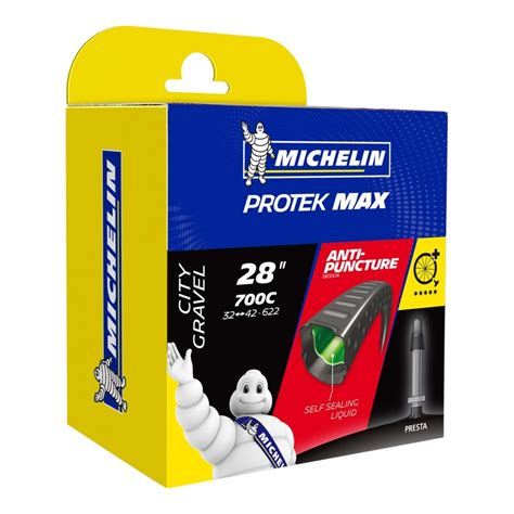 Chambre à Air vélo Michelin Protek Max A3 700 x 33 46C Presta 48mm