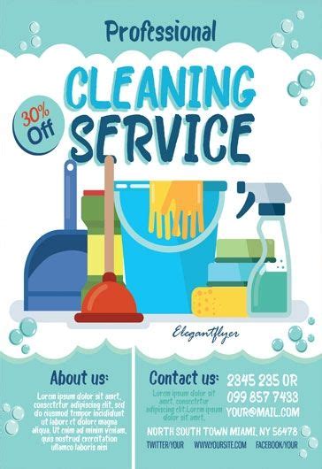 Janitorial Services Flyers