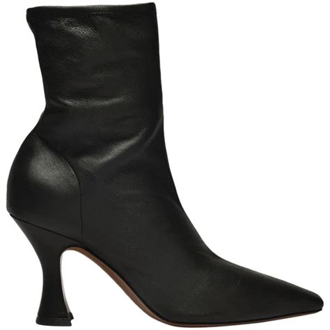 Neous Ran Stretch Ankle Boots In Leather In Black Lyst