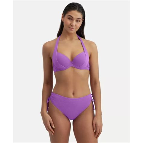 Cyell Bademode Purple Rain Verstellbare Hohe Bikini Hose