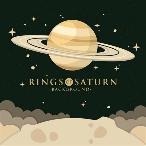 Rings Of Saturn Background 187313 Vector Art at Vecteezy