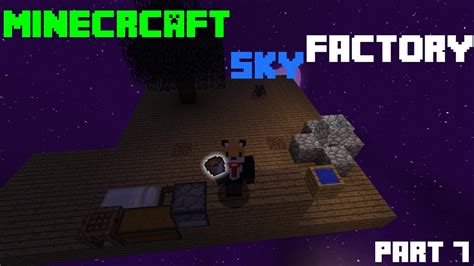 Das Erste Eisen Lavaeimer Minecraft Skyfactory Part Youtube