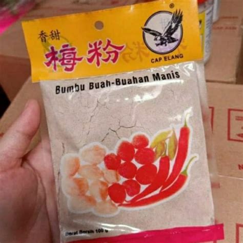 Jual Bumbu Garam Buah Kemasan Pedas Manis 100Gram Shopee Indonesia