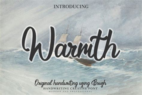 Warmth Font By Arief Indra Pratama Creative Fabrica